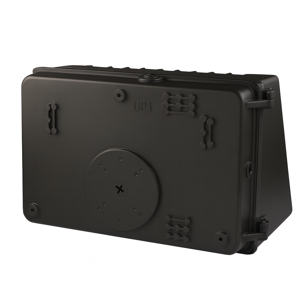 80W Full Cut Off LED Wall Pack 11,200 Lumen 5000K, Photocell, Dimmable