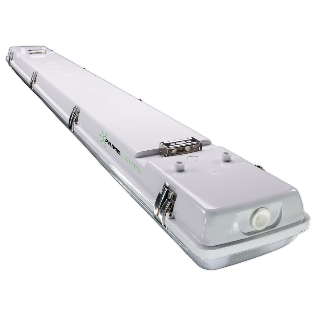 HAWKEYE 2 LED Utility Shop Light Vapor Tight 4' T8 40W Frosted Tube 7,200 Lumen