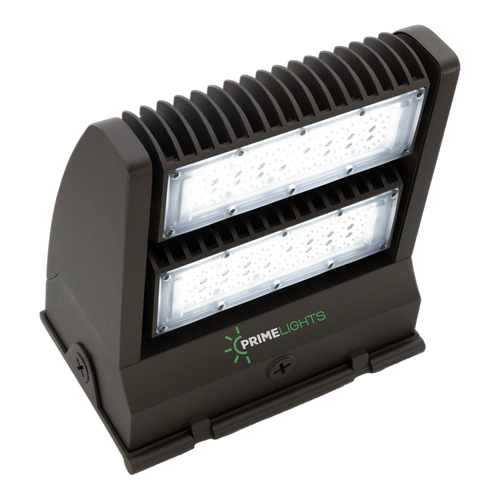120W LED Wall Pack-Dual Swivel-15,600 Lumen, Dimmable