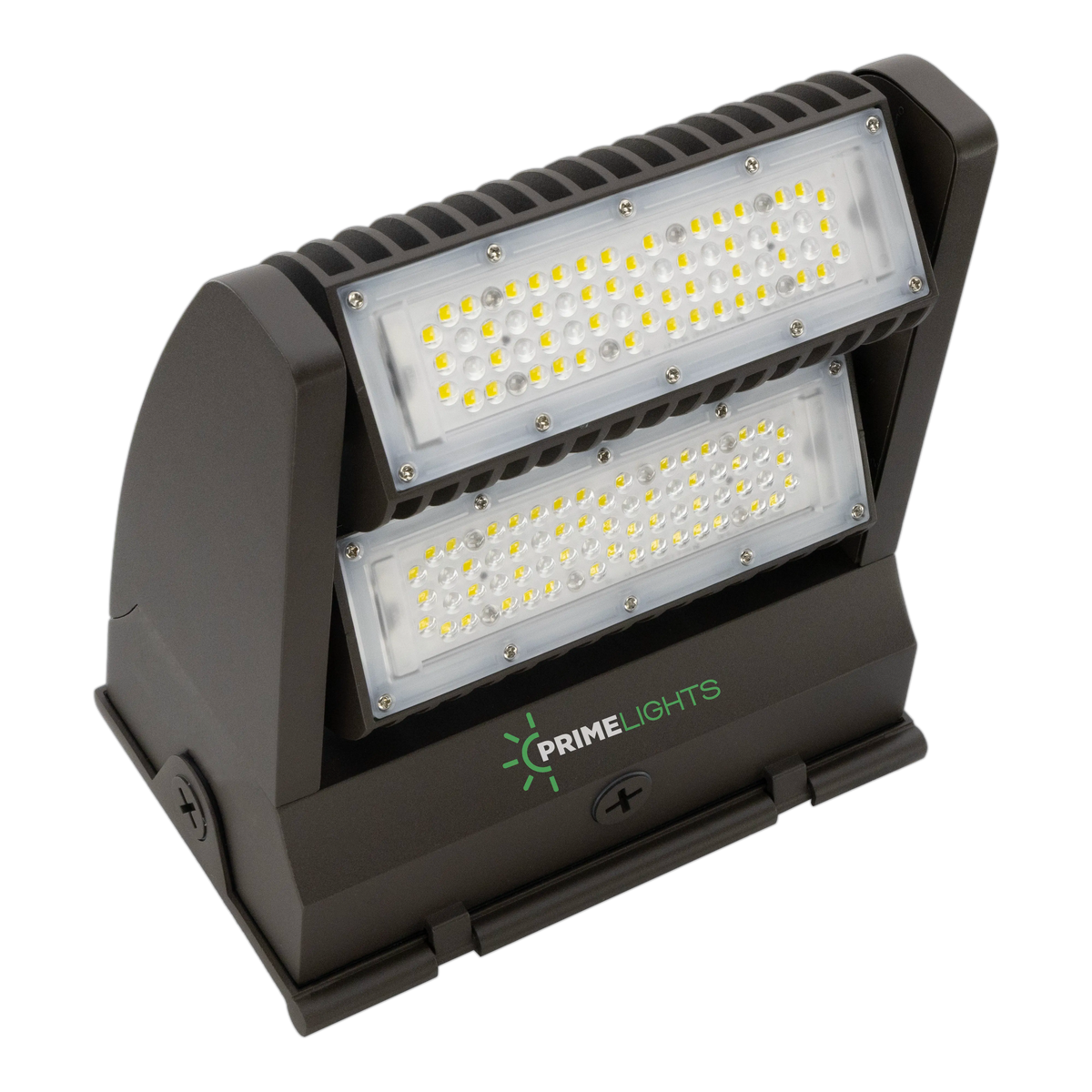 120W LED Wall Pack-Dual Swivel-15,600 Lumen, Dimmable